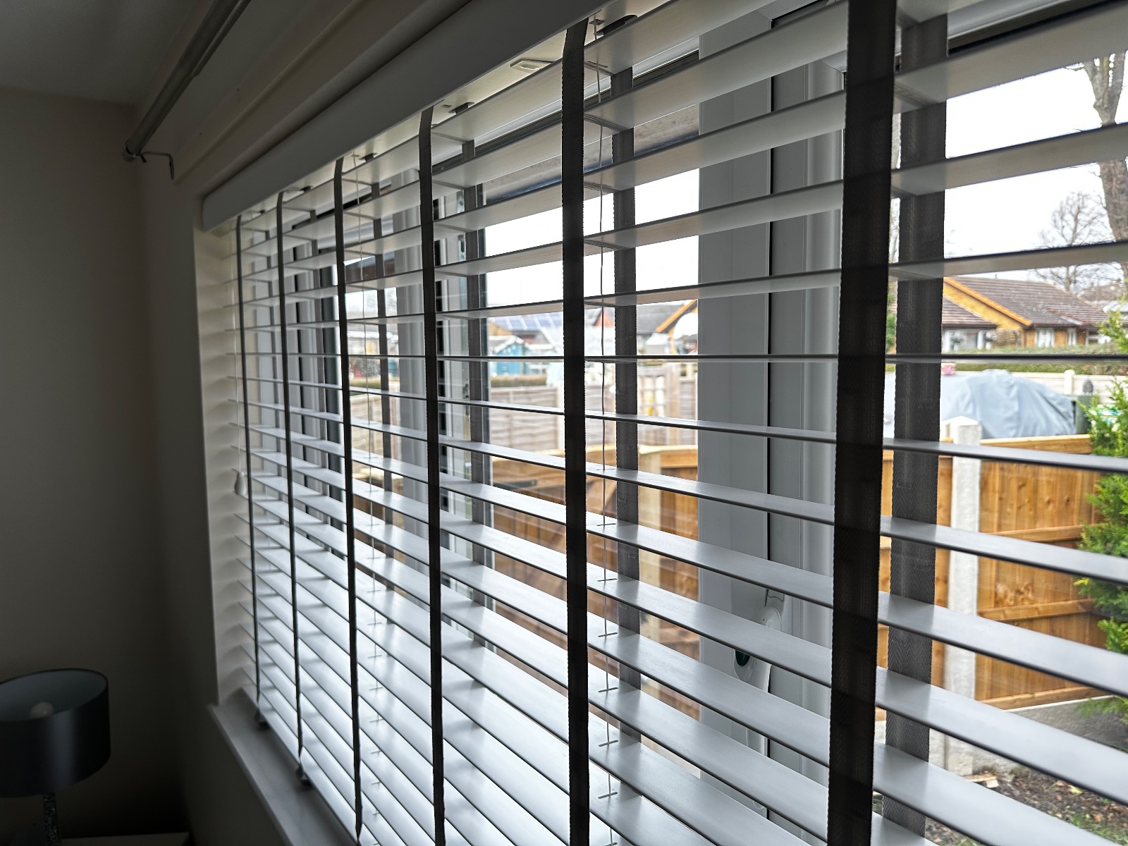 Faux Wood Venetian fitted by Daybreak Blinds