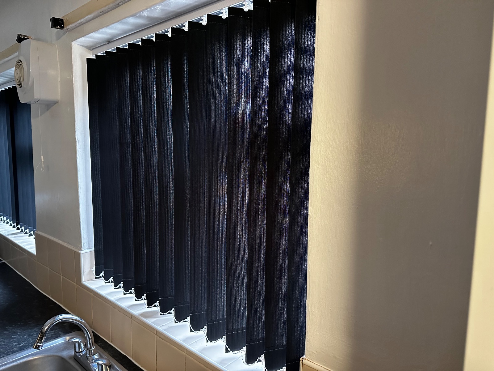 Vertical Blinds fitted by Daybreak Blinds