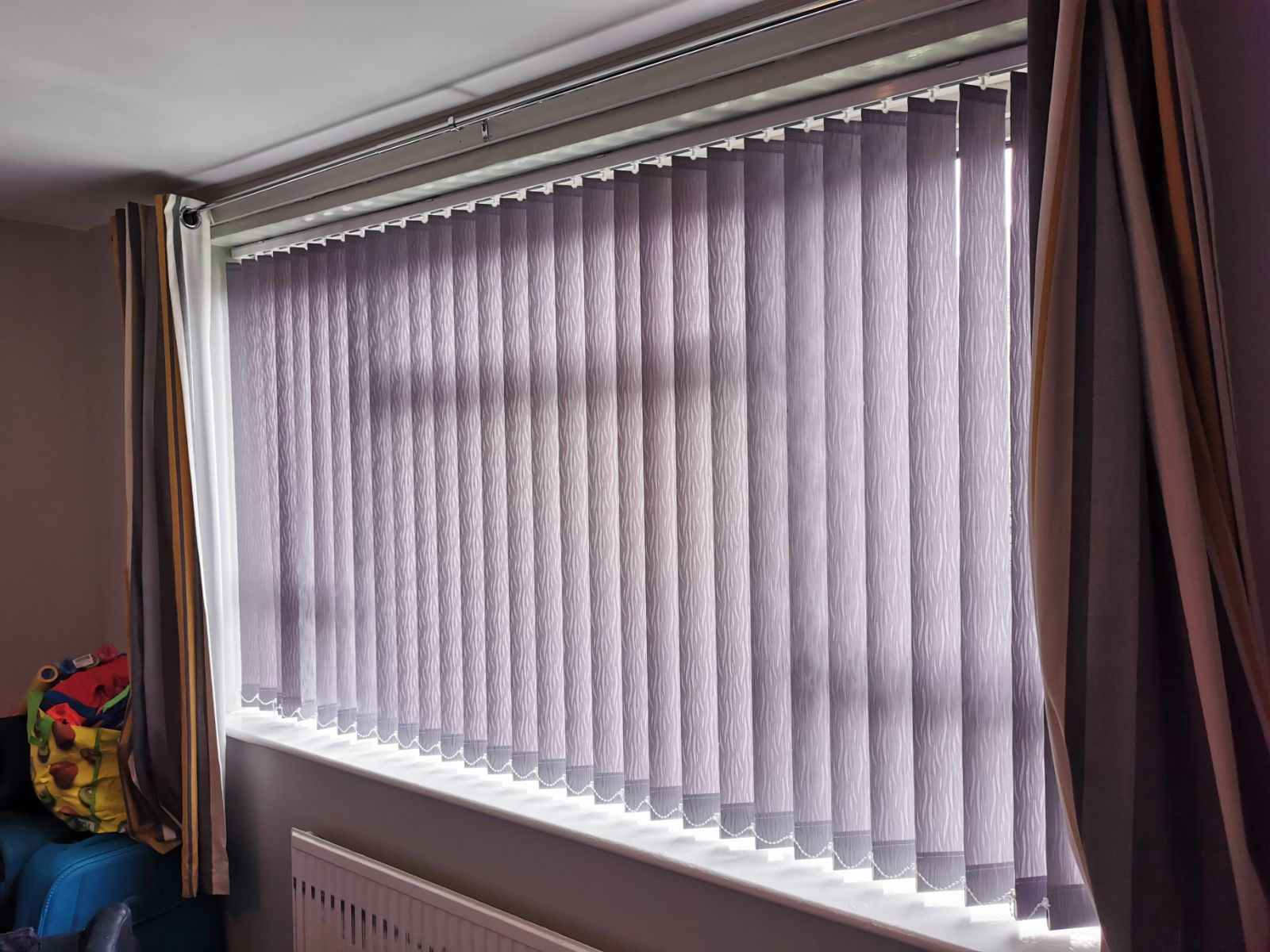 Vertical Blinds fitted by Daybreak Blinds